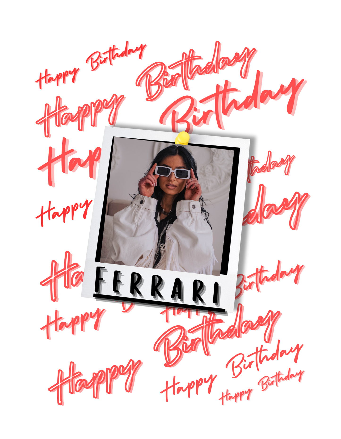 Happy Birthday Design Bundle - T-Shirt, Cup & Keychain Templates