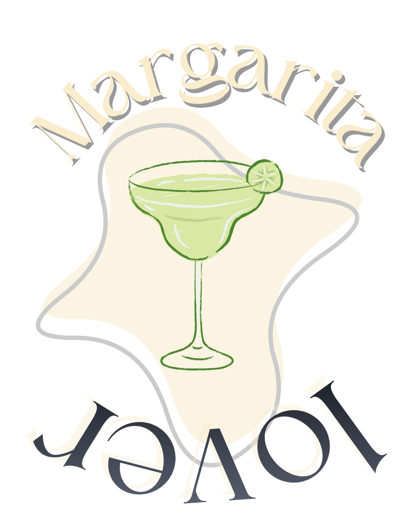 Margarita Lover T-Shirt Design - PNG & PDF Bundle