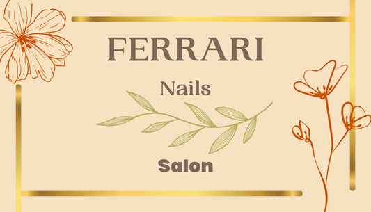 Nail Business Card Template - Editable Design for Nail Technicians