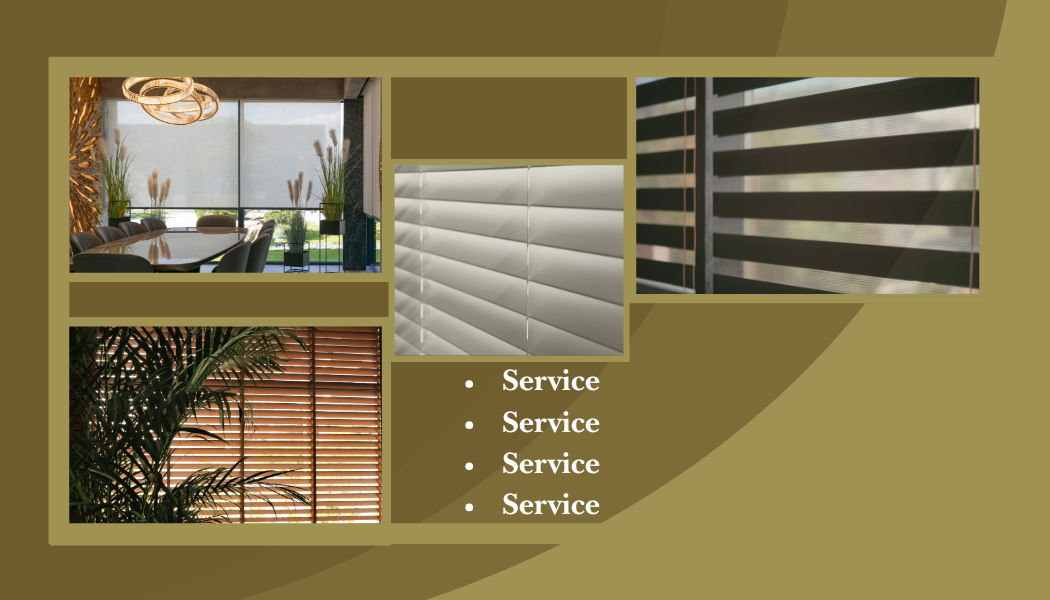 Blinds Business Card - Editable Front & Back Template