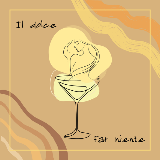 Il Dolce Far Niente - PNG and PDF Painting Design