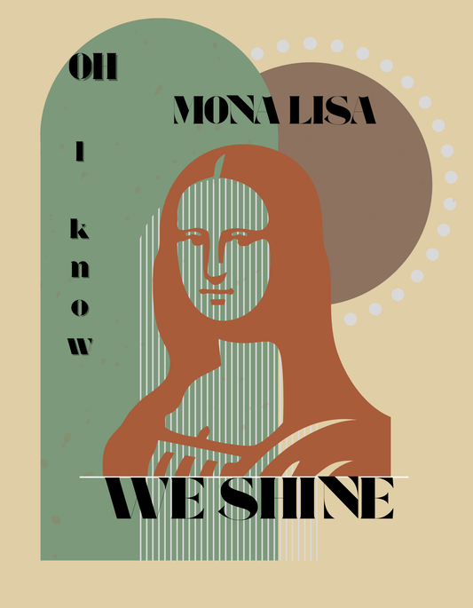 Mona Lisa Aesthetic Design - T-Shirts & More