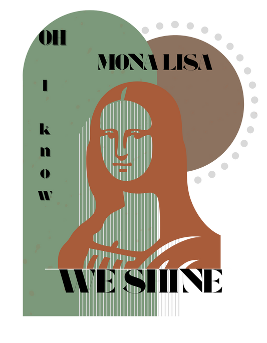 Mona Lisa Aesthetic Design - T-Shirts & More